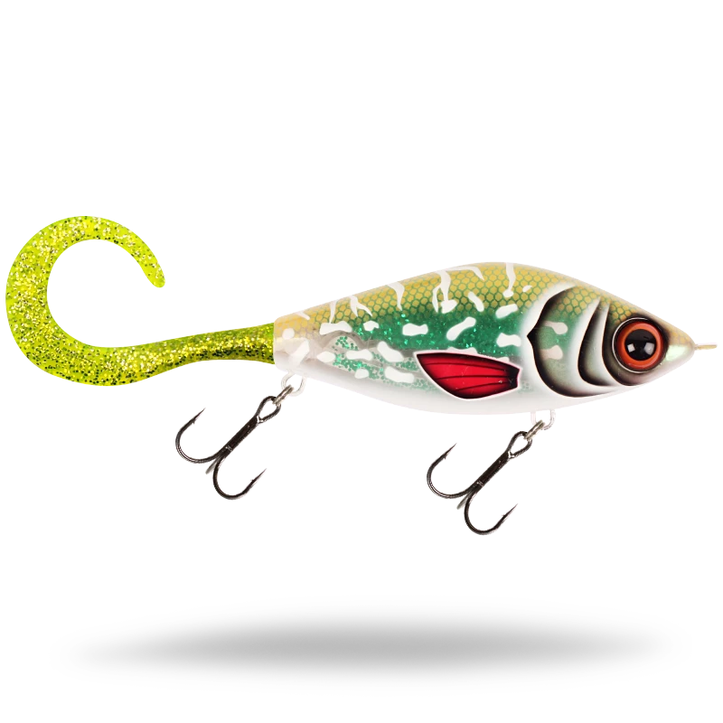 Glitter Pike – Green/Gold Glitter