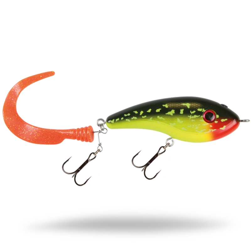 Hot Pike - Orange/Gold glitter