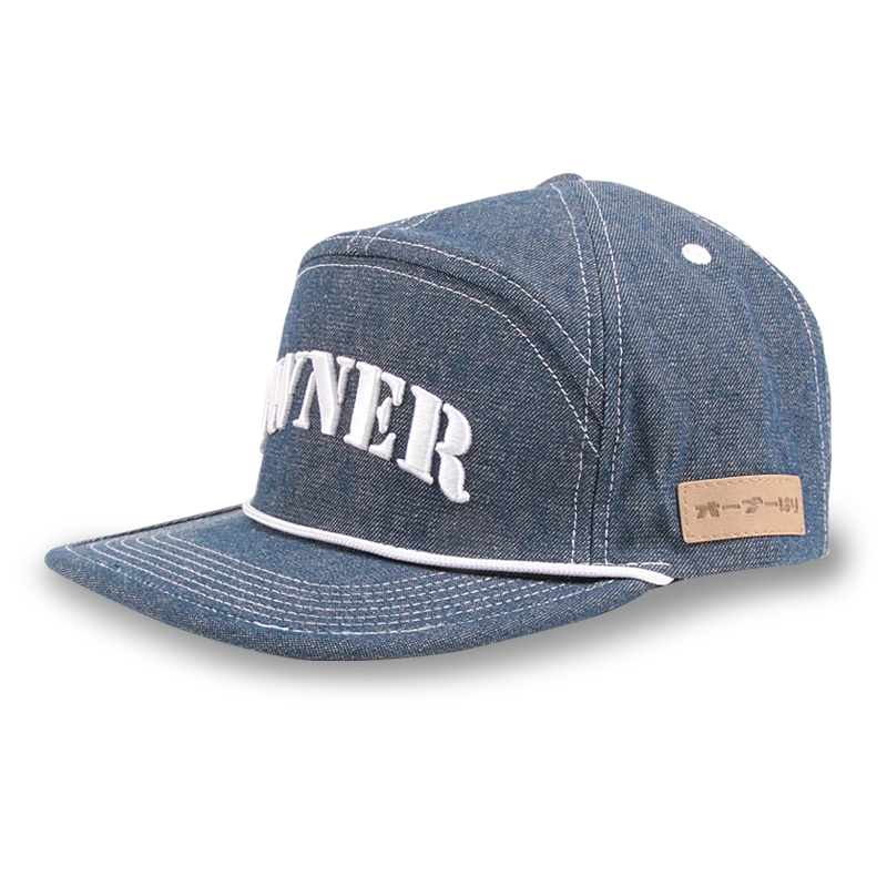 Owner Captain’s Cap – Denim/ White