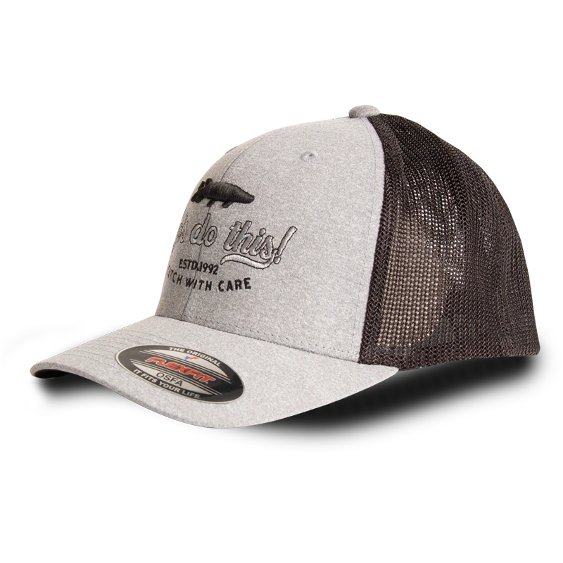 CWC Flexfit Trucker Cap – Melange Let’s Do This – OSFA